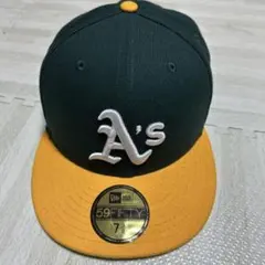 New Era 59FIFTY A's キャップ 7 3/8