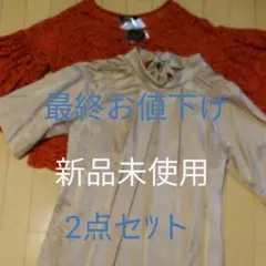 お値下げ中☆ワンピ＆トツプス2点セツト