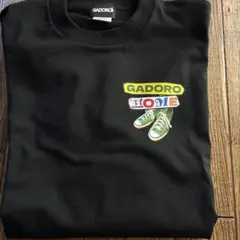 GADORO 黒 Tシャツ スニーカー プリント