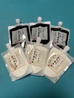 どろあわわ(白&炭) 洗顔料 6個セットのサムネイル