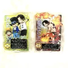 一番くじ　ワンピース　アクレクト　エース　サボ　ルフィ　エース