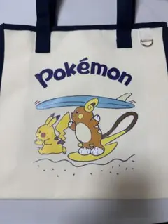韓国　ロッテリア　ポケモン　ライチュウ　ピカチュウ　トートバッグ