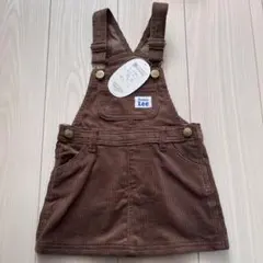 Buddy Lee コーデュロイ ジャンパースカート 90 ブラウン サロペット