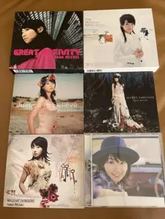 水樹奈々さん　CD6枚セット