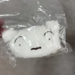 クレヨンしんちゃん　ぬいぐるみクリップ　シロ　ガチャガチャ