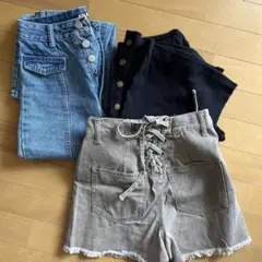 ANAP 女の子　ボトムス　まとめ売り３点セット