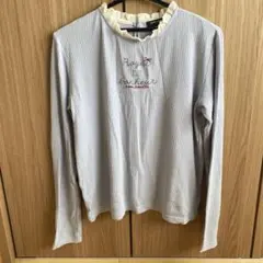 pom ponette LL ストライプ 長袖カットソー