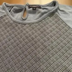 BURBERRY LONDON チェック柄 半袖カットソー L