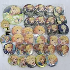 【まとめ売り】あんスタ 春川 宙 ぱぺマス ハート缶バッジ等 32点