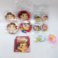 14/不二家 ペコちゃん 缶バッジ マグネット セットのサムネイル