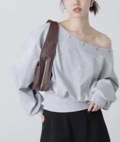 FREE’S MART ハトメオフショルスウェットトップのサムネイル