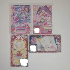 アイカツ×プリパラTHEMOVIE 第一弾特典大空あかり・真中らぁら　+おまけ