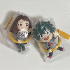 僕のヒーローアカデミア こんにち輪 麗日お茶子 緑谷出久 ガシャポン