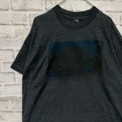 USA製90sヴィンテージTシャツ！シングルステッチ　グレー半袖古着　L 16