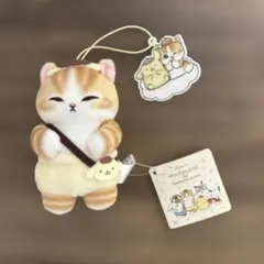 モフサンド　mofusand モフサンドカチューシャマスコット　ポムポムプリン