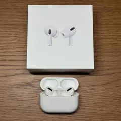動作確認済み‼️airpods pro 第一世代　箱付き Apple AirPods Pro 第1世代 (2019) - ワイヤレス 充電ケース