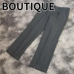 ストライプ スラックス メンズ ネイビー FREE SIZE