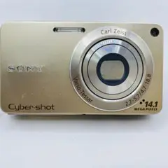 【美品】SONY Cyber-shot DSC-W350 ゴールド　動作確認済 Mint] Sony Cyber Shot DSC-W350 Compact Digital Camera Gold