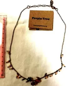People Tree カラフルビーズネックレス