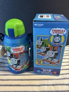 ①きかんしゃトーマス ステンレスボトル タイガーサハラ廃盤希少箱違いのサムネイル