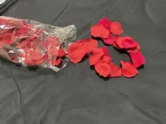 バラの花びら　フラワーシャワー　造花　赤