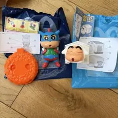 クレヨンしんちゃん　ハッピーセットおもちゃ　アクション仮面　シロ