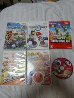 wiiゲーム5つ