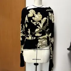 Vivienne Westwood 花柄オフショルダー長袖トップスMのサムネイル