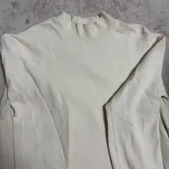 UNIQLO U ハイネック トレーナー M クリーム