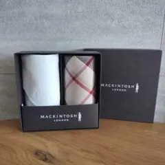 【未使用】MACKINTOSH LONDON ハンカチ2枚 マッキントッシュ