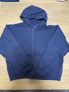 YZY フルジッパー パーカー グレー　XXL