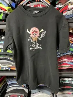 ICECREAM Tシャツ ブラック