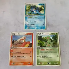 ポケモンカードプロモセット（バシャーモ、ジュカイン、ラグラージ） ポケモンカード プロモ3枚セットジュカイン バシャーモ ラグラージ