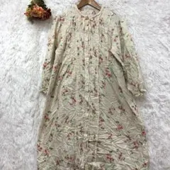 ★Danslesalon★ワコール ネグリジェ パジャマ【M】花柄 フリル