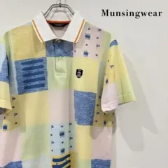 CANTERBURY カンタベリー ラガーシャツ ボーダー リメイク風 刺繍 M 