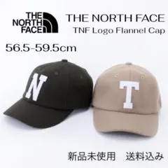 THE NORTH FACE TNFロゴフランネルキャップ フリーサイズ 新品