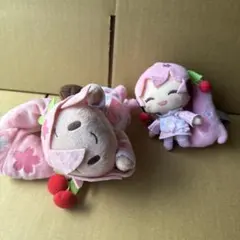 キャラクター 初音ぬいぐるみ　桜ミク2体セット7