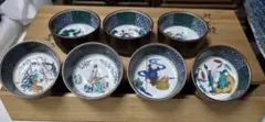 九谷焼 青郊窯 縁起豆皿 木箱入り 6枚セット 七福神 - メルカリ