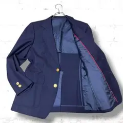 美品　J.PRESS 紺ブレ　金ボタン　段返り　3ボタン　ウール　オンワード樫山