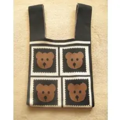 可愛い♪　クマ柄の手提げバッグ