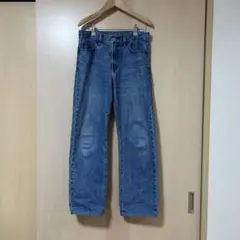 UNIQLO JW ANDERSON ストレートジーンズ 24 ブルー ユニクロ