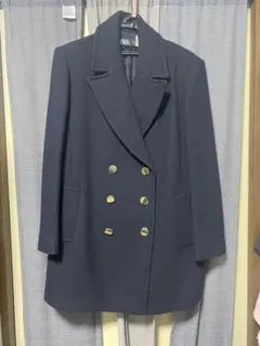 ZARAザラの金ボタンPコート紺サイズM素敵です！！