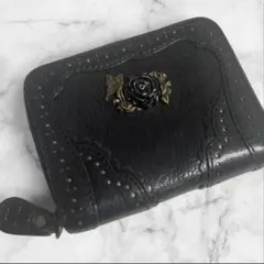 白*苺様 美品✨ ANNA SUI アナスイ ミニ財布 コインケース 小銭入れのサムネイル