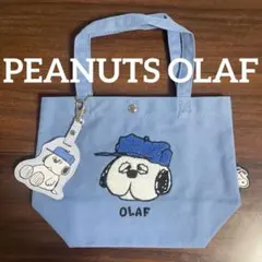 【日本未発売】もふもふ刺繍⭐︎OLAF オラフ ミニトートバッグ&チャーム
