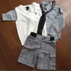 100㎝ 男の子 コムサイズム4点セット