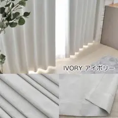 100×110 2枚組 カーテン ピン付き 明るい色 マナベ 遮光 美品