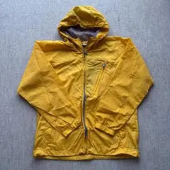 M*ゲ様 軽量 薄手 S イエロー フード付 ウィンドブレーカー