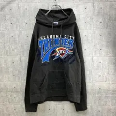 ふ*み様 am5337 NBA パーカー L ライトグレー　Oklahoma C