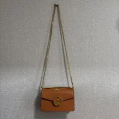 CHARLES & KEITH ブラウン ショルダーバッグ　セール中