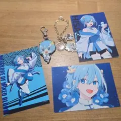 カレコレ屋　ヒサメ キーホルダー ポストカードセット